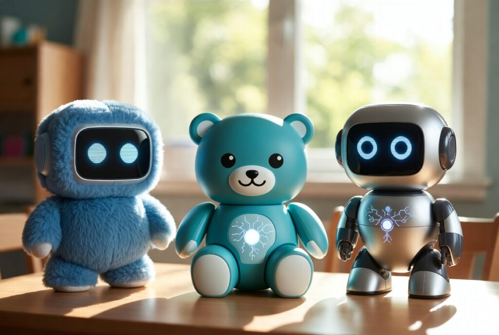 AI-enabled children's toys - robots and teddy bears
